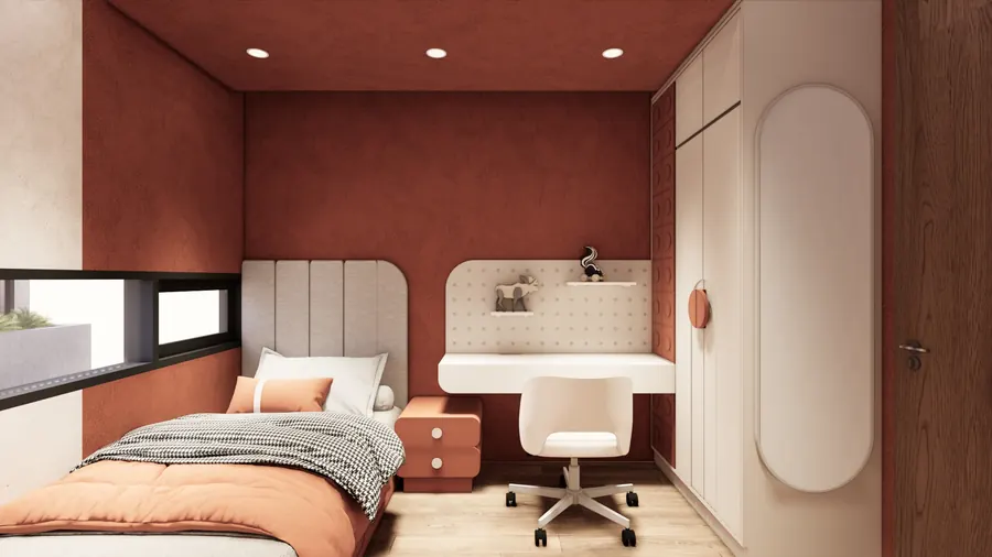Ilustrasi kamar anak rumah Well Tree Residence